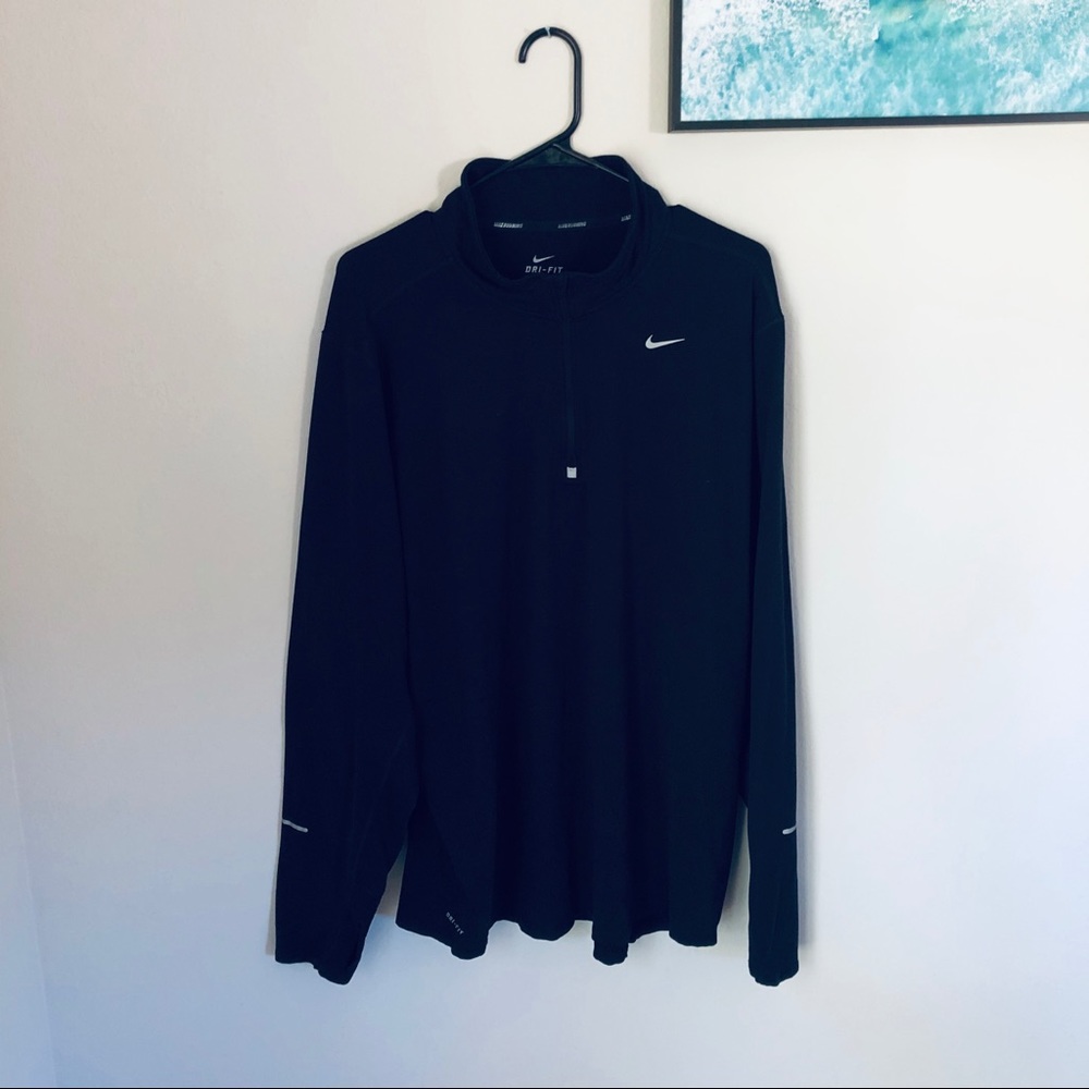 Nike Dri Fit Half Zip Long Sleeve XXL